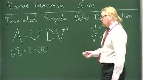 Prof. Samuli Siltanen | C4 - Introduction to computational inversion III