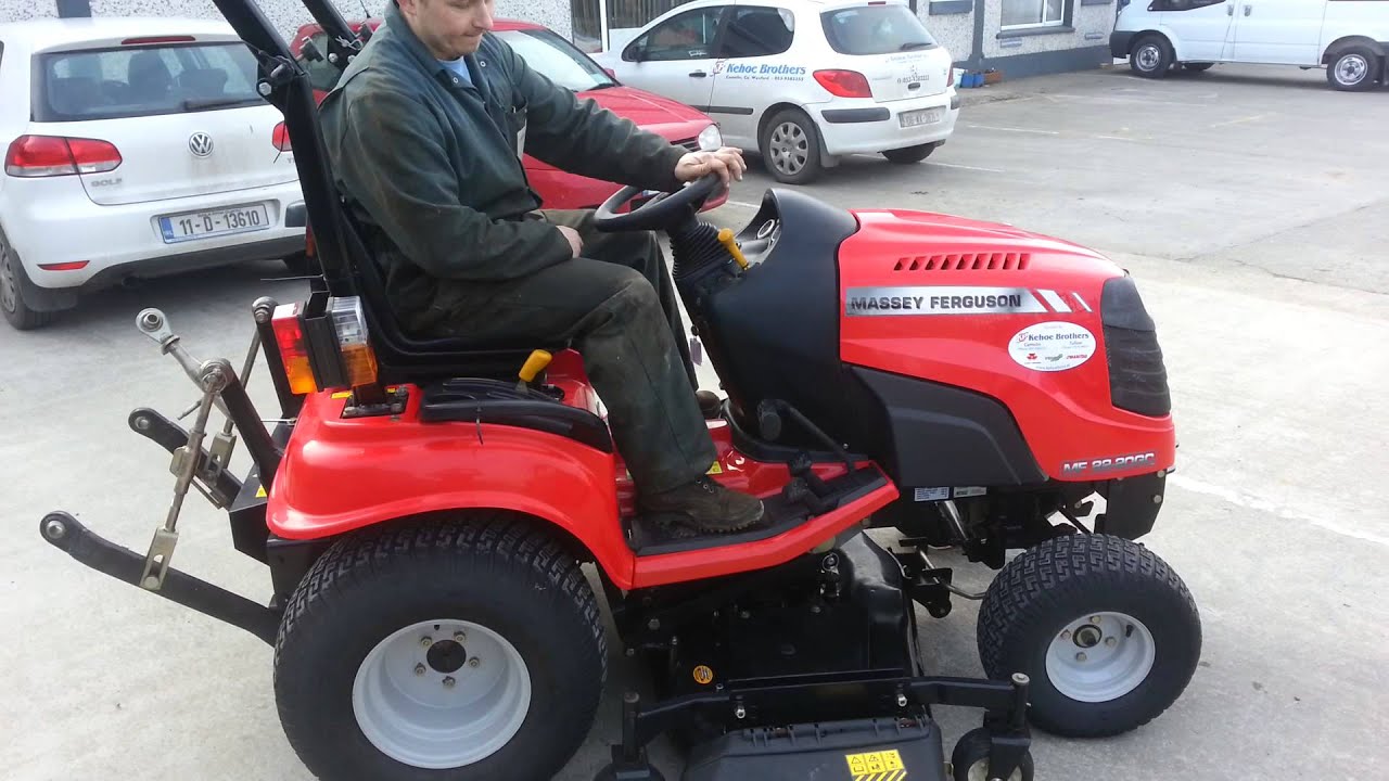 Massey Ferguson 22 gc Demo Youtube