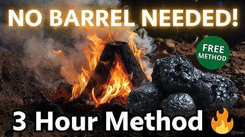 "Make BIOCHAR Without a Barrel in 3 Hours! (Game-Changing Soil Hack for Explosive Growth)"