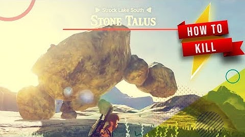 HOW TO: Defeat Stone Talus in Zelda TOTK