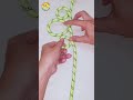 Knots Rope Tip diy Step by Step #diy #viral #shorts ep3022