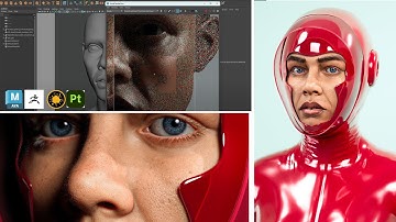 CG_GUM - Create a Realistic CG Portrait with Maya, Zbrush, Xgen, Arnold, and Mari - 2025