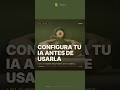 Configura tu ia- 5 ajustes esenciales #claudeai #ia