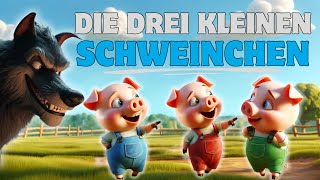 Die drei kleinen Schweinchen | Kinder Geschichte