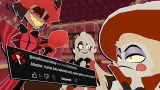 ALASTOR e LUCIFER se assumem para CHARLIE em HAZBIN HOTEL VR??