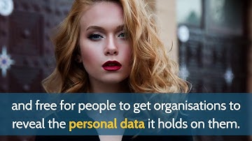 GDPR - Right to be forgotten