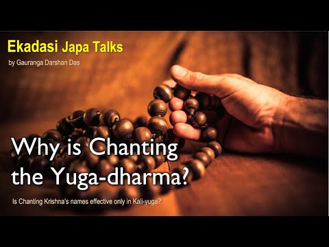 Ekadasi Japa Talk | Why is Chanting the Yuga-dharma? | Gauranga Darshan Das