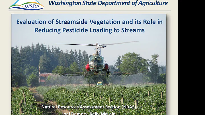Evaluation of Streamside Vegetation and  Reducing ...