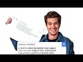 Andrew Garfield Answers the Web's Most Searched Questions | WIRED