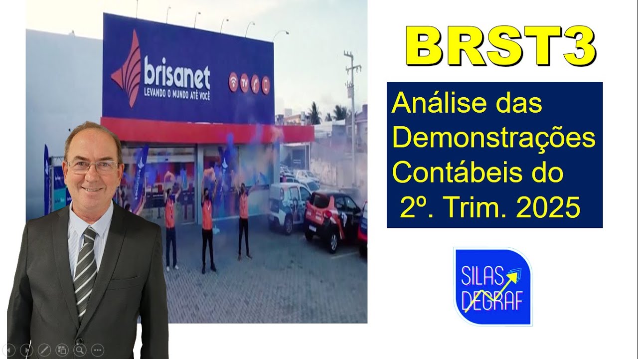 BRST3 - BRISANET SERVIÇOS DE TELECOM. S/A. ANÁLISE FUNDAMENTALISTA BÁSICA. PROF. SILAS DEGRAF 06/25