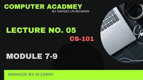 CS101 Short Lecture 5| CS101 Module 7--9 | Google Search Engine Tricks & Operators in Urdu/Hindi