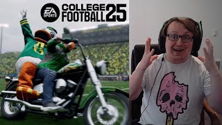 EA Sports College Football 25 Reveal Trailer Reaction!