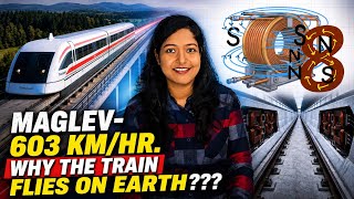 Maglev- How the train flies on earth? 