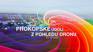 Prokopské údolí z pohledu dronu