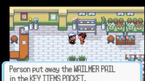 Pokémon Ruby / Sapphire - Wailmer Pail