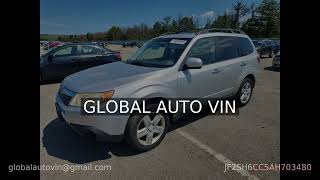 Subaru ASCENT TOURING W/7-P 2010 JF2SH6CC5AH703480