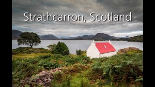 The famous red roof croft of Strathcarron
