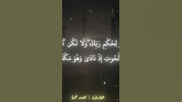#قران_كريم #اكسبلور #quran #لايك #حالات_واتس #محمد_حمزة #تلاوة_خاشعة #راحة_نفسية