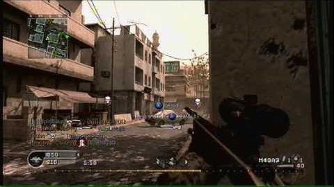 iR 3 C o Nz + CoD4= Unlucky (2 noscope hitmarkers in a row)