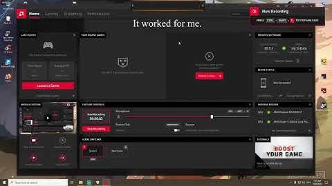 How to fix your video recording on Radeon Adrenaline Software ( Instant Replay too )