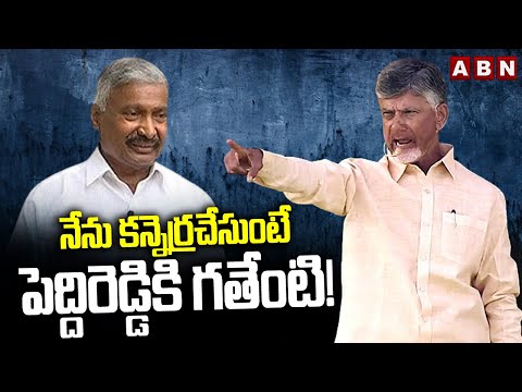 నేను కన్నెర్రచేసుంటే..పెద్దిరెడ్డికి గతేంటి! Chandrababu Mass Warning To Peddireddy Ramachandra |ABN - ABNTELUGUTV