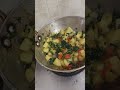 मेथी भांजी आलू की सब्जी