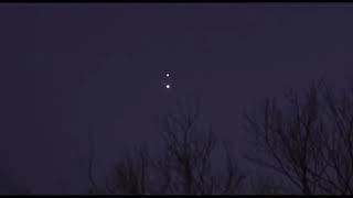 The Great Conjunction Of Saturn And Jupiter - Timelapse | December 21, 2020