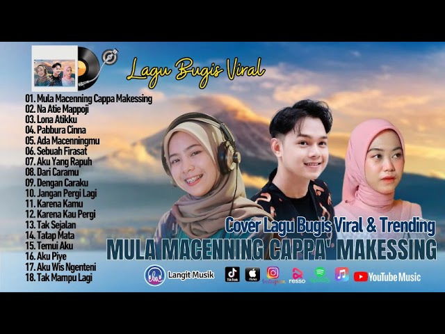 KUMPULAN LAGU BUGIS VIRAL 2024 | MULA MACENNING CAPPA MAKESSING || LAGU POP BUGIS TERPOPULER 2024 class=