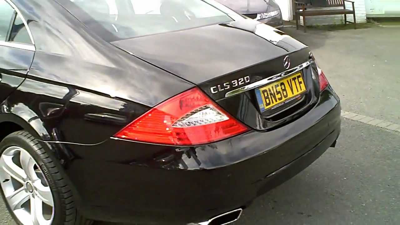 2008(58) MERCEDES CLS320 CDI COUPE DIESEL 3.0 V6 AUTO BLACK - YouTube