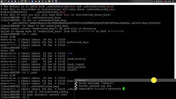 SSH Key Pair Authentication on Windows Client | Putty | Fedora 32 Server