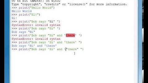 Single Quotes or Double Quotes in Python Strings and Escaping Characters