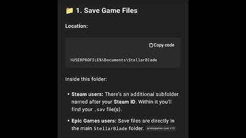 Stellar Blade PC Save Game & Config File Location | Step-by-Step Folder Path Guide!