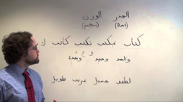Arabic Grammar: An Introduction to the Arabic Root and Pattern System الجذر والوزن