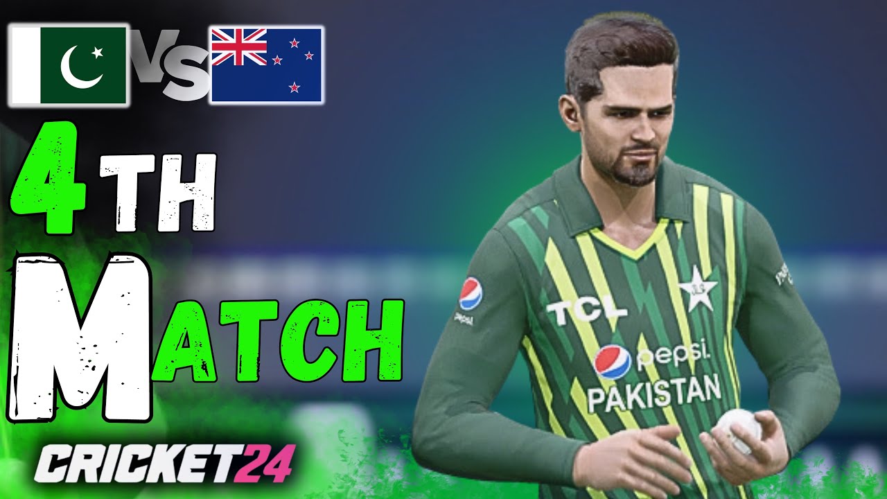 PAKISTAN vs NEW ZEALAND 4th t20 Match Highlights 2024 Cricket 24