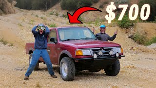 RALLY Ford Ranger TESTING