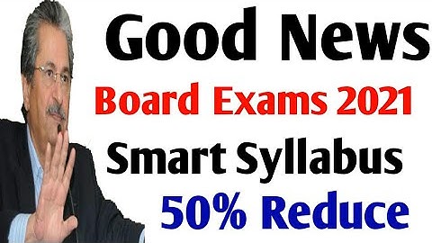 Smart Syllabus 2021 - Board Exams 2021