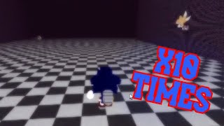 Pro Player Gets Sonic Exe 10 Times Sonic Exe The Disaster Beta - Roblox