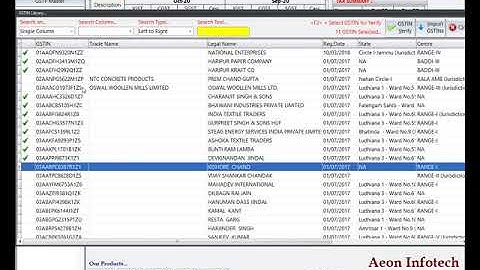 How To Create GSTN Library In Aeon-GST Software