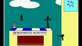 pivot stickman figure - bobs adventure