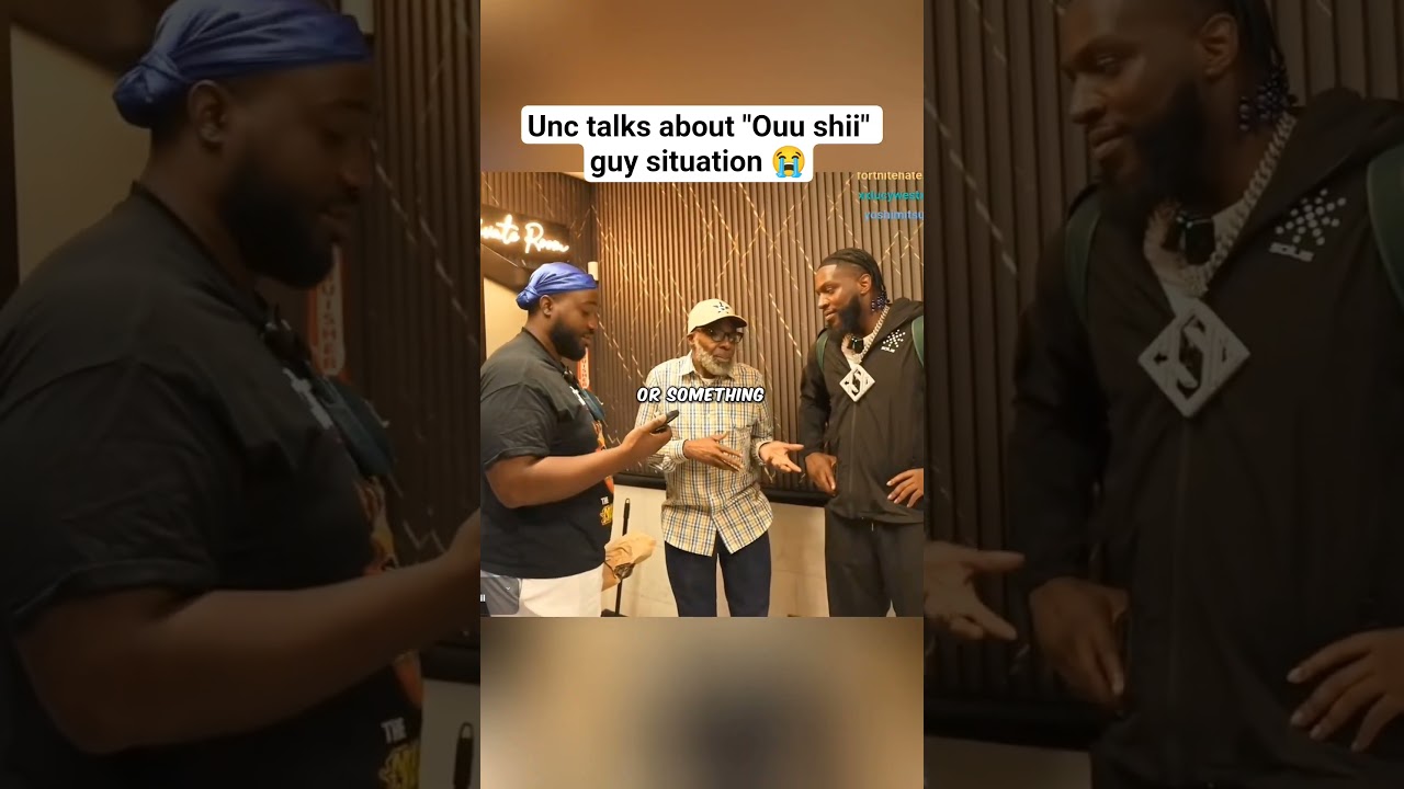 Unc talks about the "Ouu shii" guy situation 😭 #jidion #edpwatch #viral