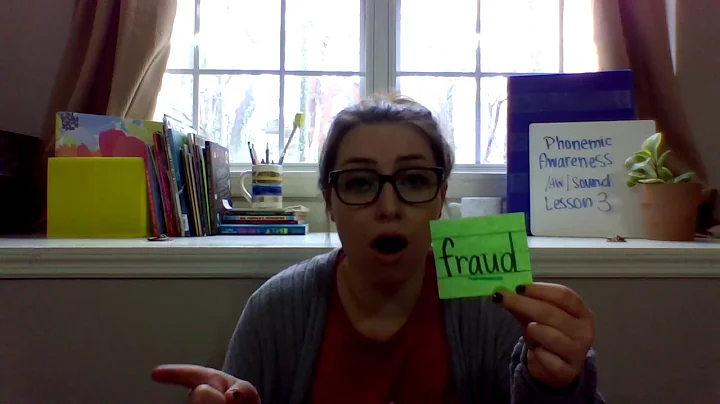 Phonemic Awareness 3 /AW/ sound