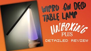 Wipro 6w Deco Table Lamp Unboxing And Detailed Review screenshot 3