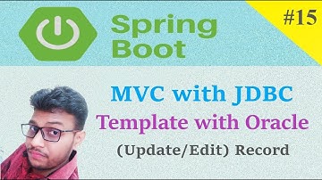 Spring Boot with JDBC (Update) Record [Hindi] #15