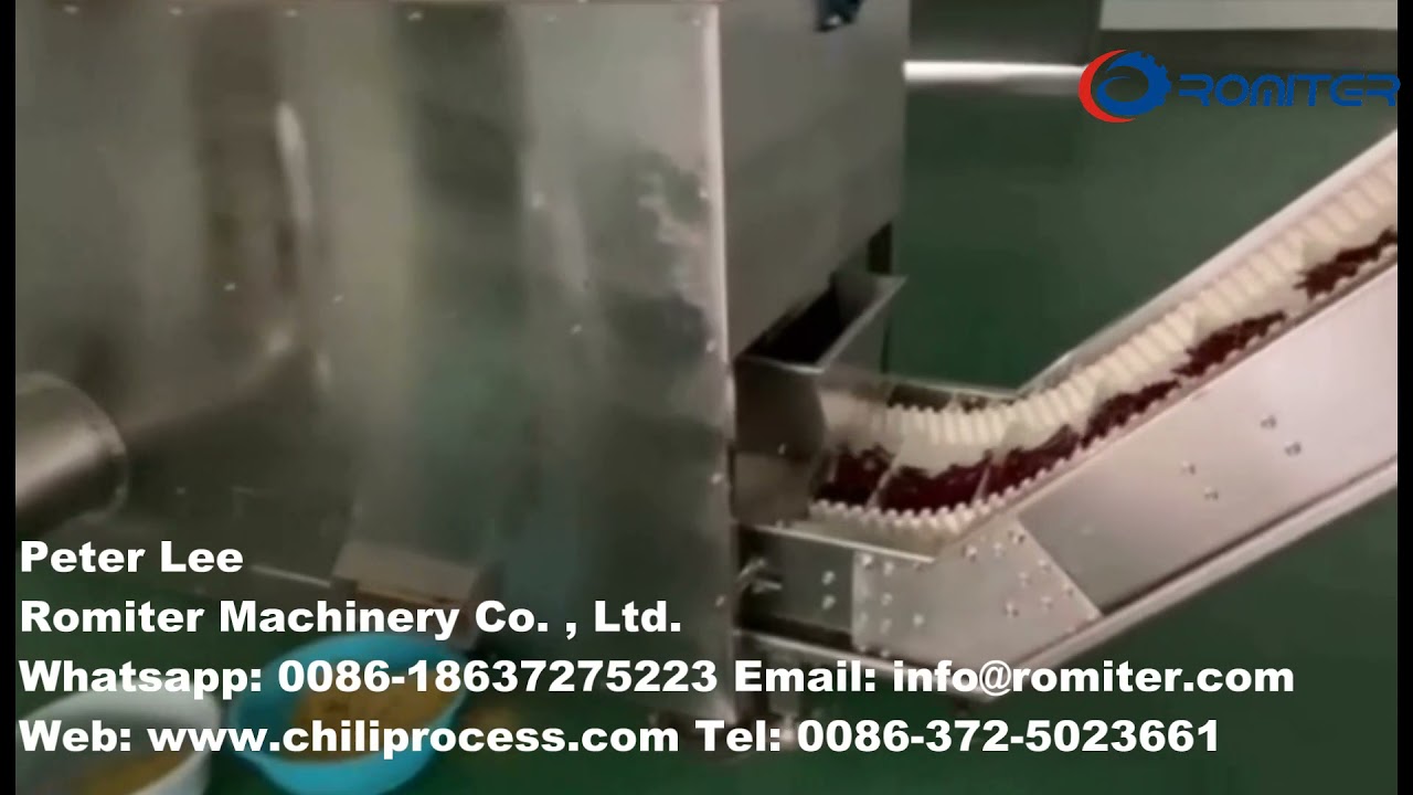 Automatic Chili Dry Cleaning and Color Sorting Machine