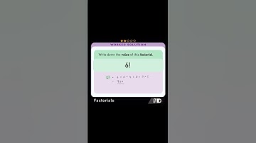 Calculating the FACTORIAL of 6  #maths #mathematics #mathsrevision