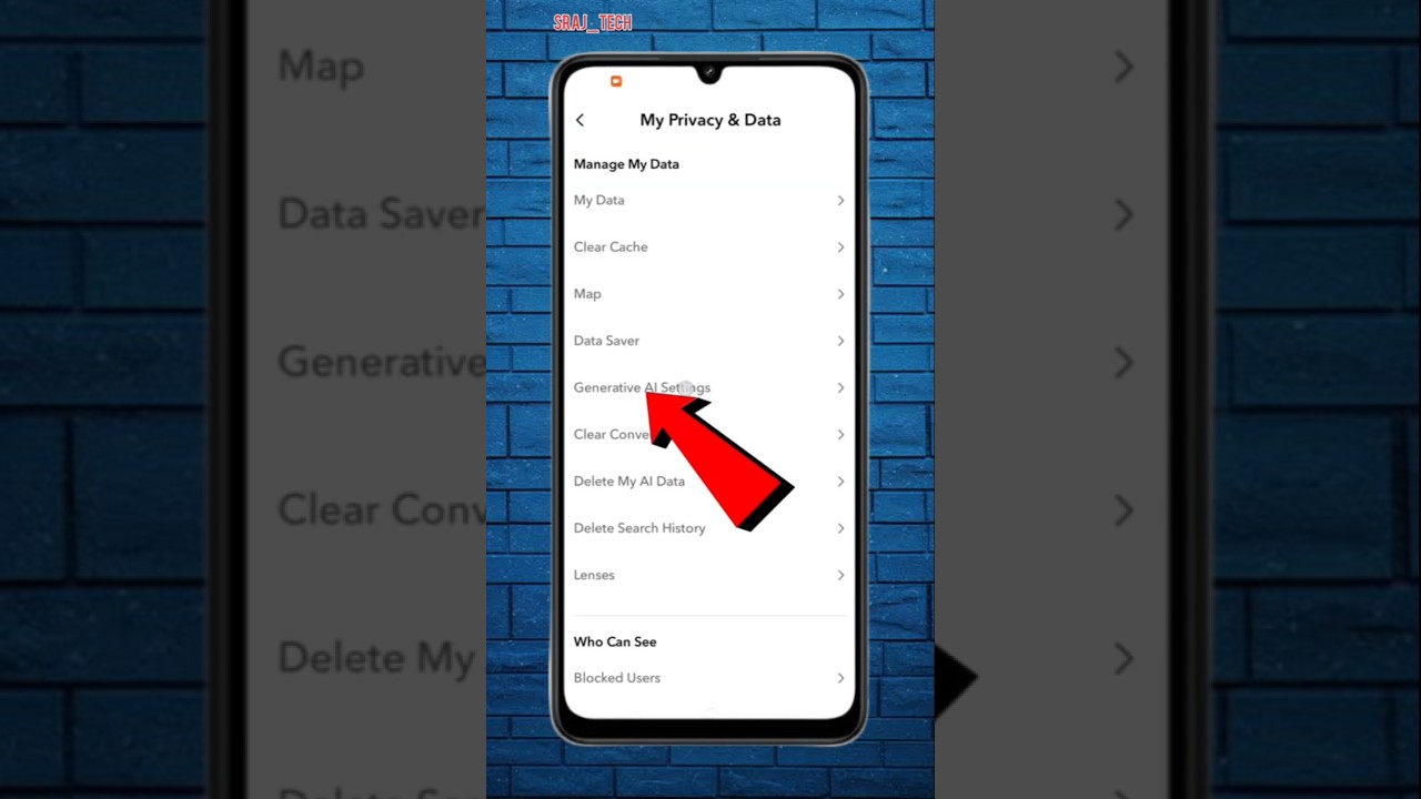 Snapchat AI setting kase off kare | snapchat generative ai setting | 