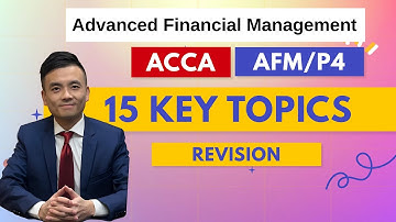 ACCA Advanced Financial Management/AFM Quick Shots Series Lectures Introduction 2025