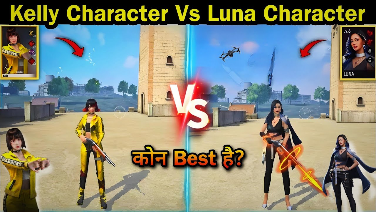 Luna Character Vs Kelly Who Is More Powerful💎😍
