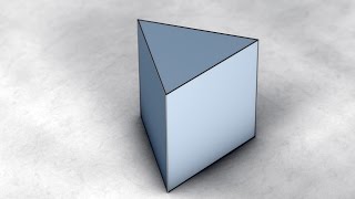 Solid Shapes And Their Nets: Triangular Prism / Трикутна призма / Треугольная призма
