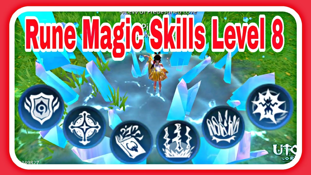 Utopia Origin | Unlock All Rune Megic Skills Level 8 - YouTube
